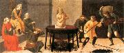 BARTOLOMEO DI GIOVANNI Predella: Martyrdom of St John oil painting reproduction